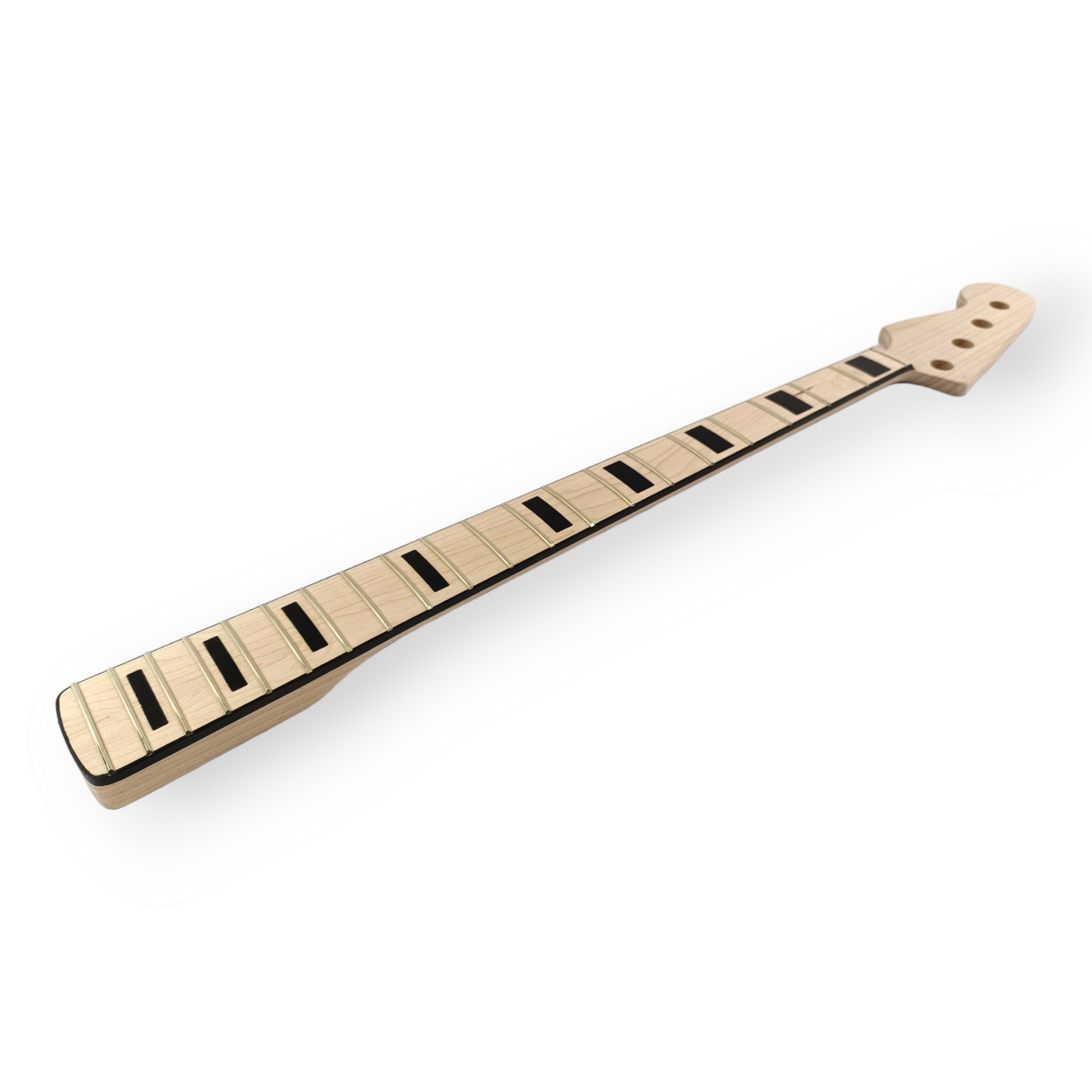 J78-01NR (78 J-style bass inspired) neck with reverse head stock, block inlays & binding