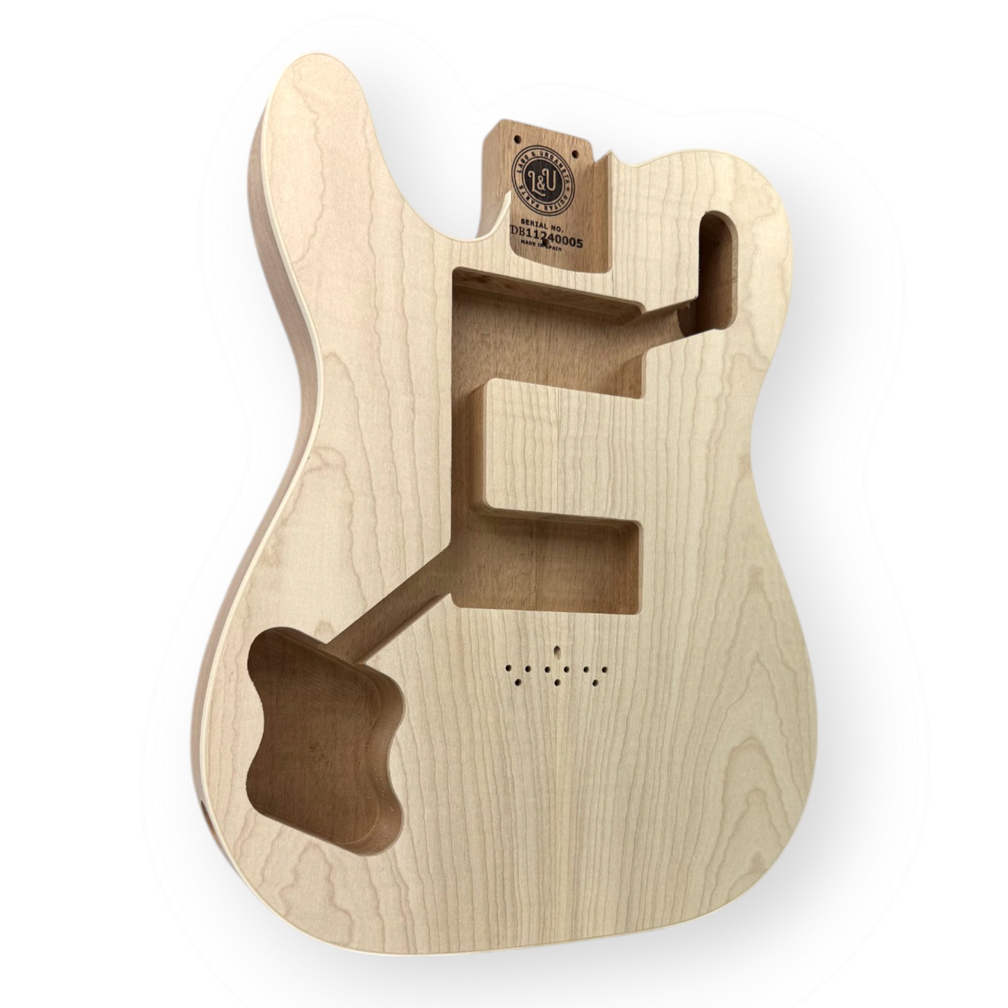T-PA05L (Left-handed T-style 70's Deluxe / Vintera inspired HH/P90's) guitar solid body with maple top