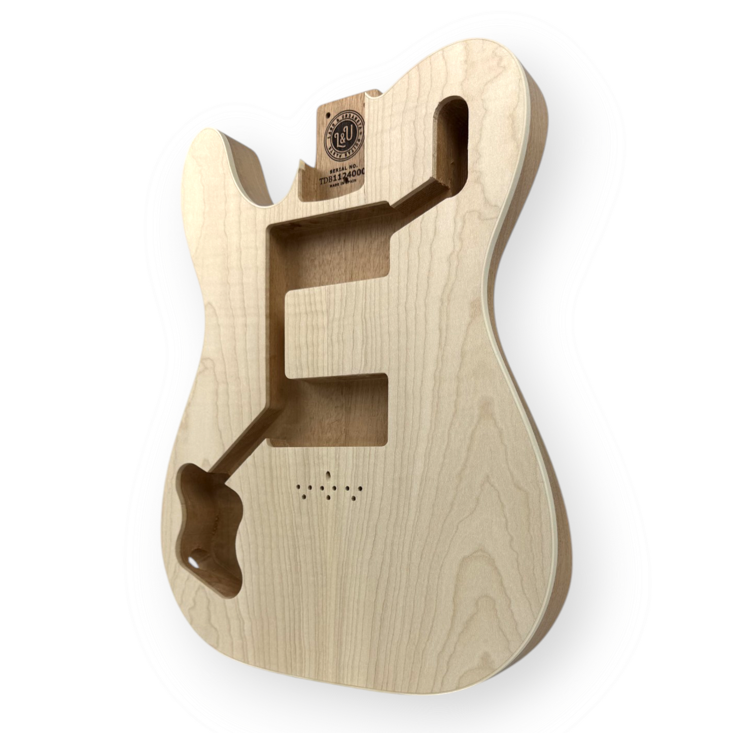 T-PA05L (Left-handed T-style 70's Deluxe / Vintera inspired HH/P90's) guitar solid body with maple top