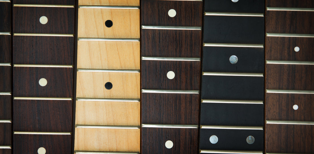 Fretboards – Maple vs Rosewood vs Ebony